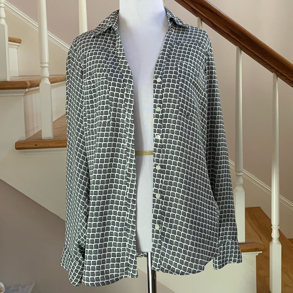 Collared Button-Down Shirt